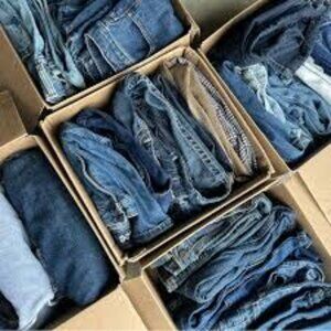 Mystery DENIM Box, 5 denim items, could be jeans, shorts, skirts...